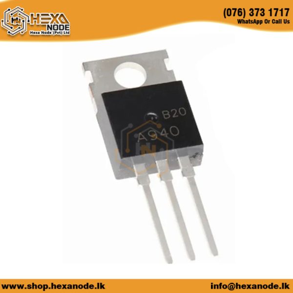 A940 TO-220 PNP Power Transistor (1.5A,150V,25W)