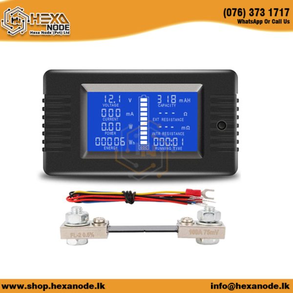 PZEM015 0-200V 200A battery analyzer With Shunt Resistor - Image 2