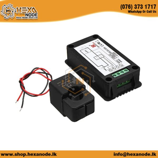 100A 230V AC Single Phase LCD Digital Current, Voltmeter Power Factor Energy Meter With Open CT Coil LCD Backlight - Image 2