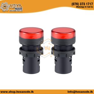 22mm Panel Indicator - Red