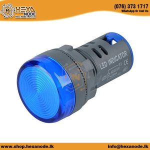 22mm Panel Indicator - Blue