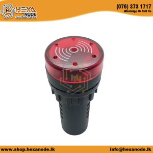 22mm Red Indicator Buzzer 24V - AD22-22SM