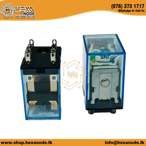 OMRON LYN-J 220VAC 8-Pin Electromagnetic Relay - Image 2