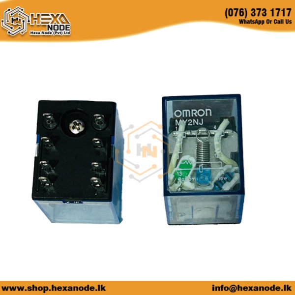 OMRON LYN-J 220VAC 8-Pin Electromagnetic Relay