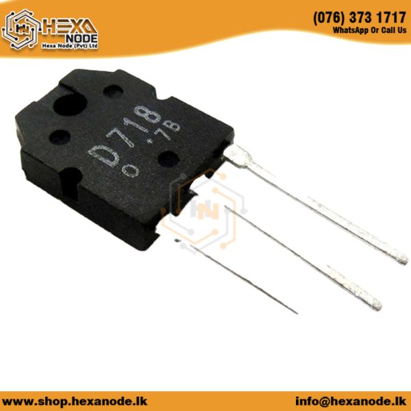 D718 TO247 Power Transistor (8A,120V,80W)
