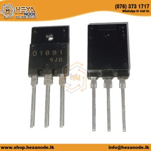 2SD1881 / D1881 TO-264 COLOR TV Horizontal Deflection Output Application Transistor