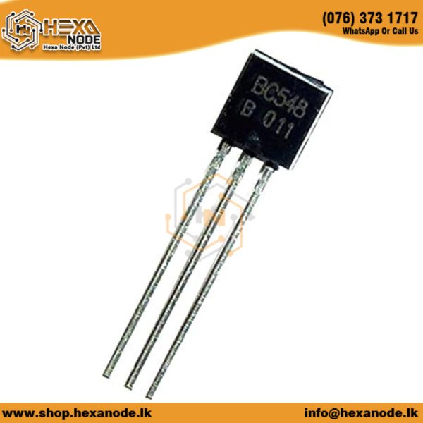 BC548 TO-92 NPN Silicon Epitaxial Planar Transistor