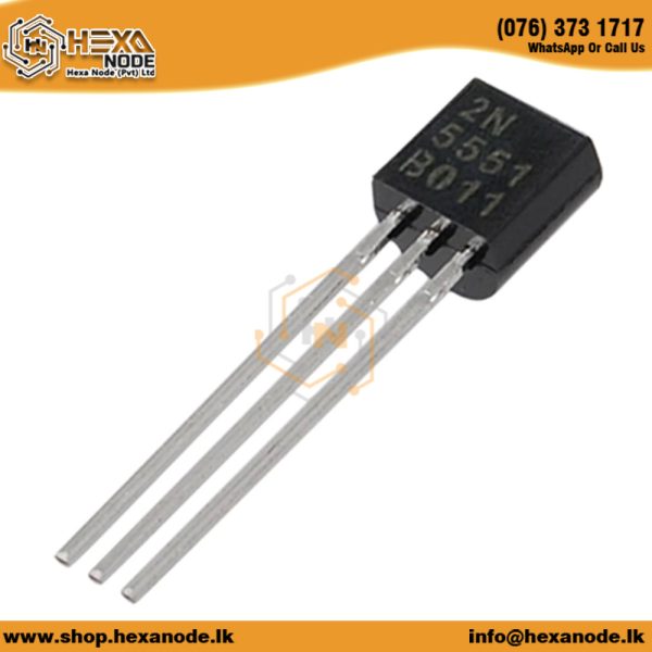 2N5551 TO-92 High Voltage Switching Transistor