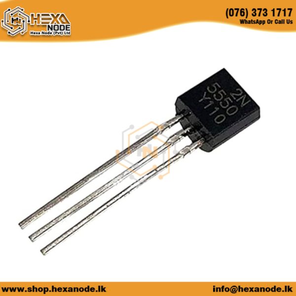 2N5550 TO-92 NPN High-Voltage Transistor
