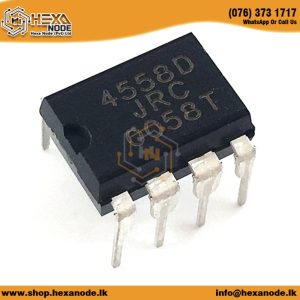UPC4558 / NJM4558D DIP -6V 200MA Malaysian Original Dual Operational Amplifier