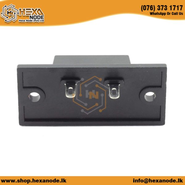 Speaker Terminal Rectangular 2 Pin 1 Row Small - Image 3