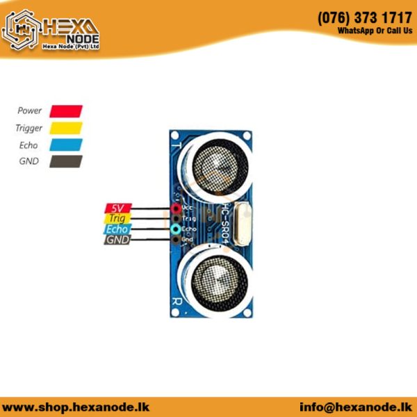 HC-SR04 Ultrasonic Sensor Module - Image 2