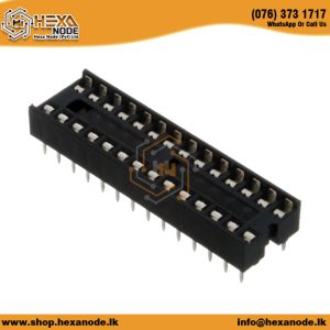 24 Pin 0.3Inch / 2.54mm Pitch IC Base