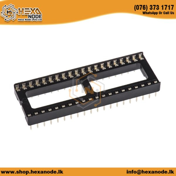 52 Pin 0.6 Inch Pitch Dense Foot IC Base