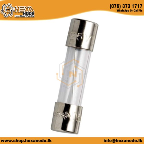 1.5A 20mm Glass Fuse