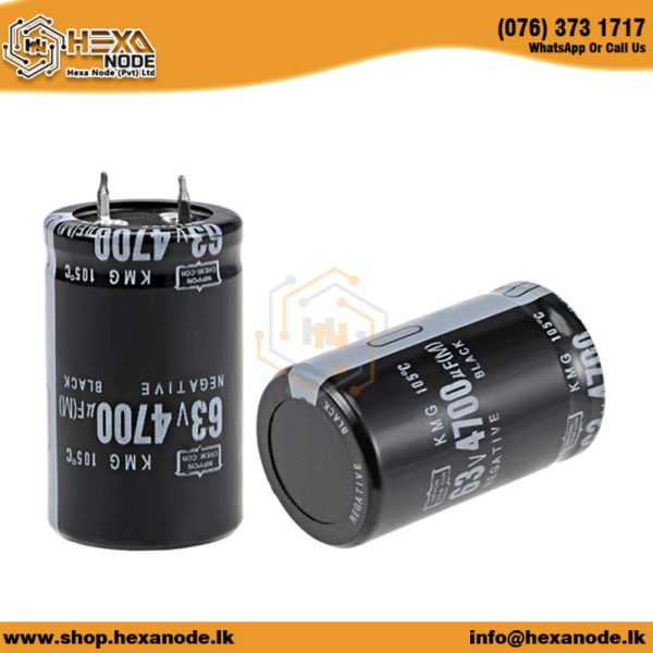 4700UF 63V Electrolytic Capacitor