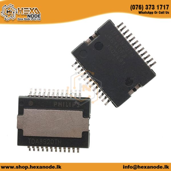 TDA8920TH 2 x 50W Class D Power Amplifier IC
