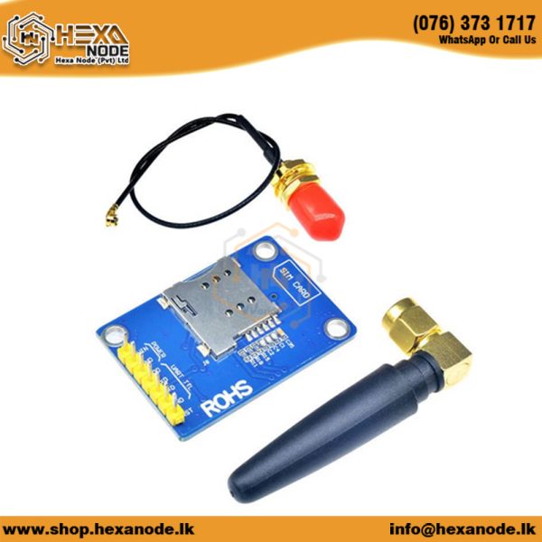 SIM800L QUAD-Band GSM GPRS Module With Antenna V2.2 5V For Arduino - Image 2