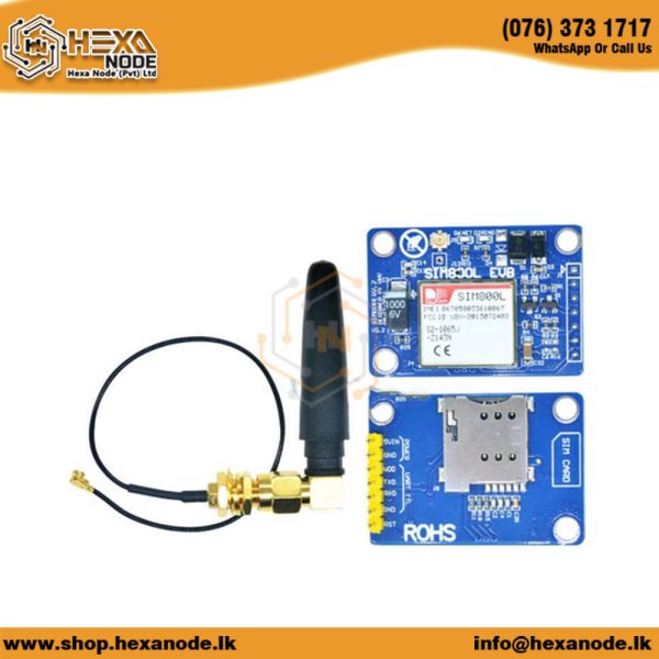SIM800L QUAD-Band GSM GPRS Module With Antenna V2.2 5V For Arduino - Image 3