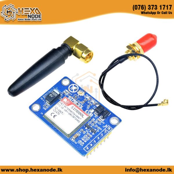 SIM800L QUAD-Band GSM GPRS Module With Antenna V2.2 5V For Arduino