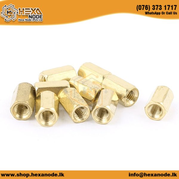M3 8mm Brass PCB Spacer