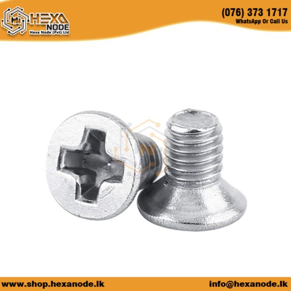 M3 5mm Countersunk Phillips Head Screw