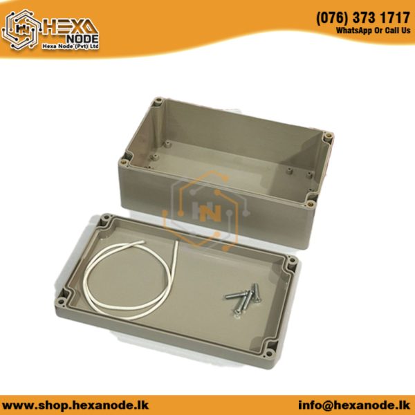 White Plastic Enclosure Waterproof (200 x 120 x 75mm)