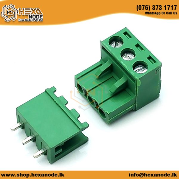 2EDG-5.08 (5.08mm) 3 PIN Wire Terminal Straight PIN