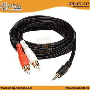 Stereo to 2 RCA Cord 1.5m - Normal Quality