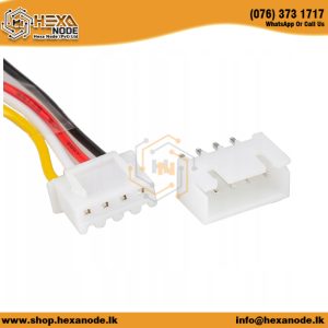 Long 2.54mm 4-Way PCB Mount Wire Clip with Socket (XH-4PX-300MM)
