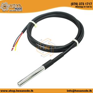 DS18B20 Stainless Steel Temperature Probe Sensor with 3m Wire