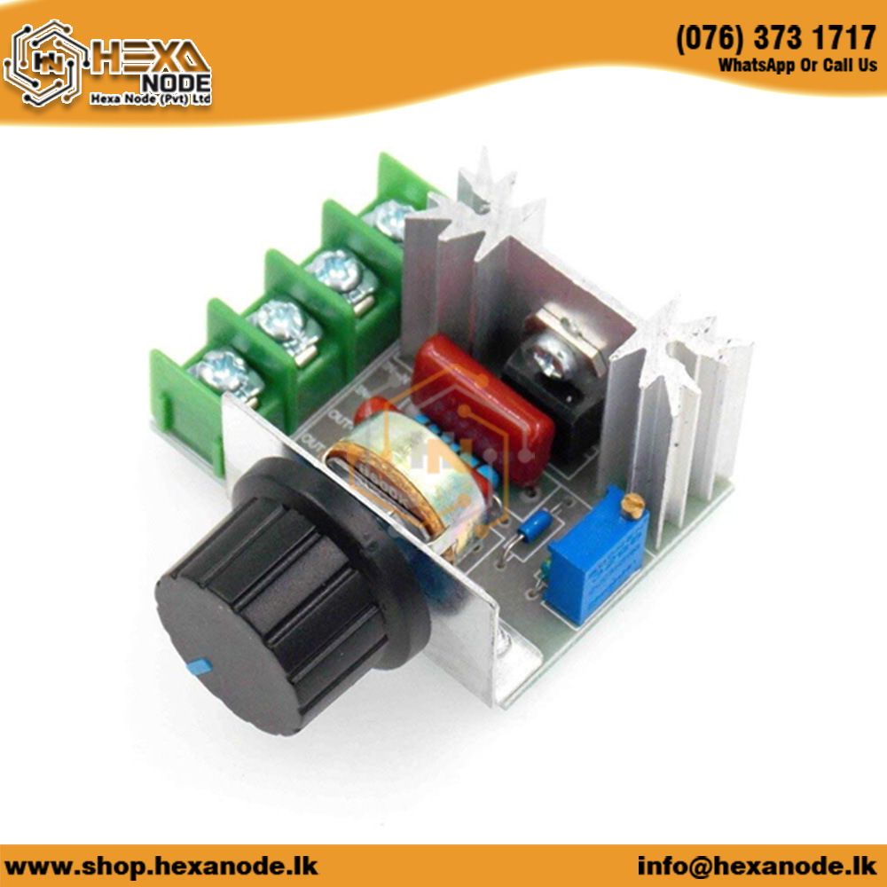 2000W 220VAC SCR Dimmers Motor Speed Controller / Thermostat Voltage Regulator Module