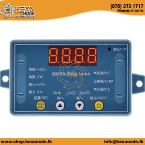 5V Adjustable 32 Mode Time Delay Module With Digital Display With Casing