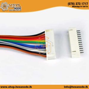 Long 2.54mm 12-Way PCB Mount Wire Clip with Socket (XH-12PX-300MM)