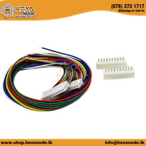 Long 2.54mm 10-Way PCB Mount Wire Clip with Socket (XH-10PX-300MM)