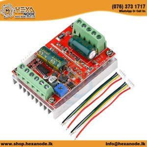 6-60VDC 400W BLDC Three Phase Dc Brushless Motor Controller Pm Hall Motor Controller Driver Board 12V 24V 48V