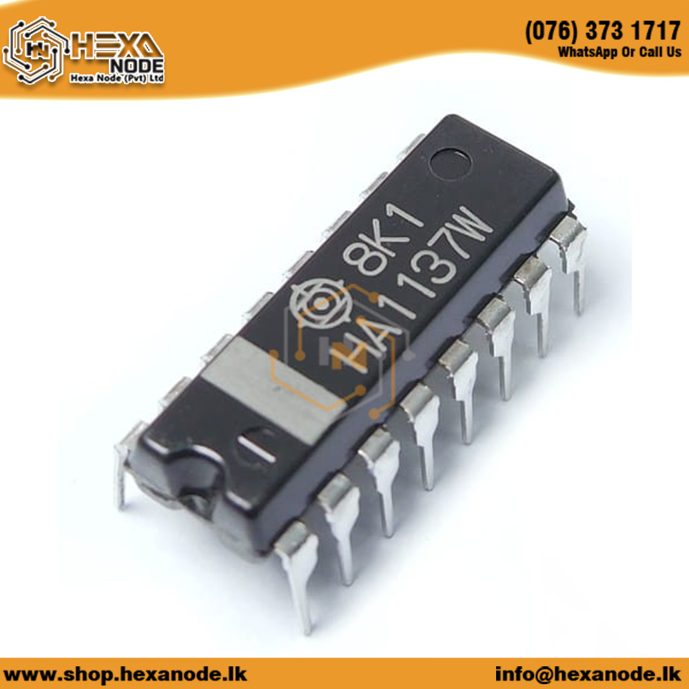 HA1137 DIP Original Hitachi FM IF IC