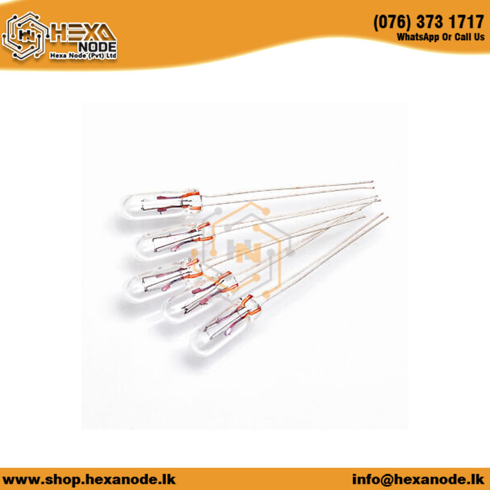 3mm Clear 12V Mini Bulb for Switch/Button and Lamp Accessories