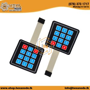4x3 12 Key Matrix Array Membrane Switch Keypad