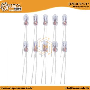 3mm Clear 24V Mini Bulb for Switch/Button and Lamp Accessories