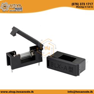 PCB Mount Fuse Holder 5x20mm - Black