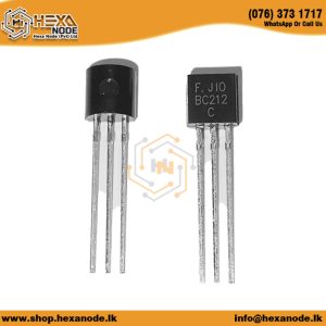 BC212, BC213, BC214 TO-92 Original -50V -100mA PNP Silicon Amplifier Transistors