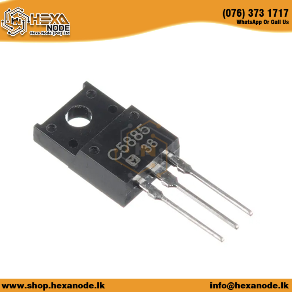 2SC5885 TO-220F 1500V 6A Silicon NPN Triple Diffusion Transistor