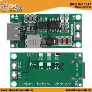 LI-ION 18650 2S 2A None BMS Battery Charging Board Type C