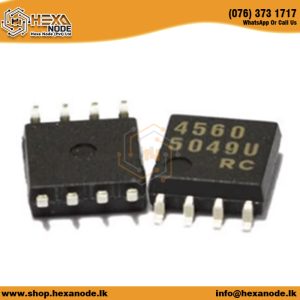 S4560 SOP Dual Operational Amplifier With Lew Rate Of 4V/Us, A Gain Band Width Of 10mhz, And An Improved Frequency Characteristic