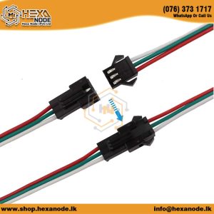 3-Way Wire Male and Female Connector - Pixel Connector