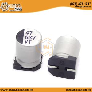 47UF 63V 8X10mm Electrolytic Capacitor