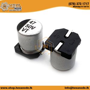 47UF 50V 6.3X7.7 mm Electrolytic Capacitor