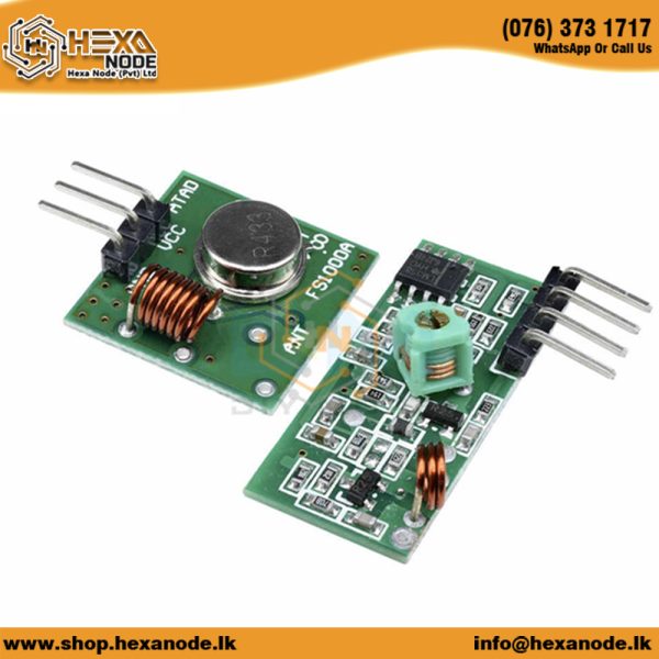 433MHz 315MHz RF Transmitter Receiver Wireless Module 3.5-12V / DC5V