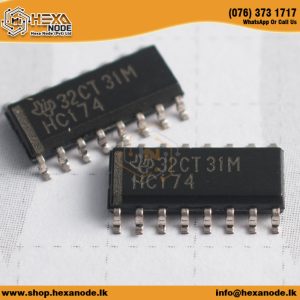 74HC174D SOP Hex D-Type Flip-Flop With Reset; Positive-Edge Trigger